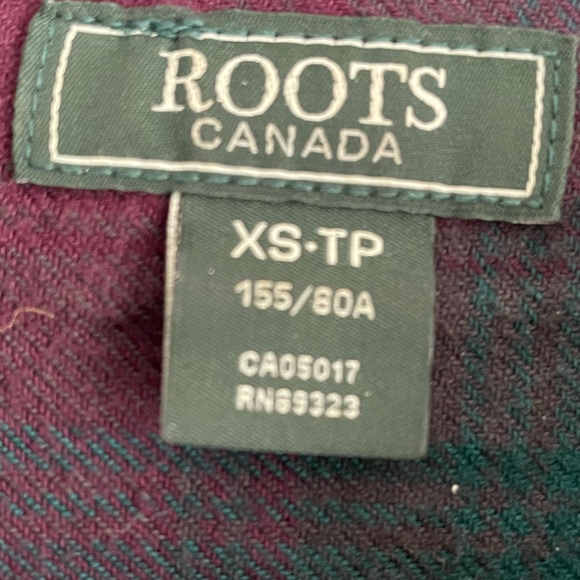 COPY - Root Flannel - purple and turquoise - Picture 7 of 9